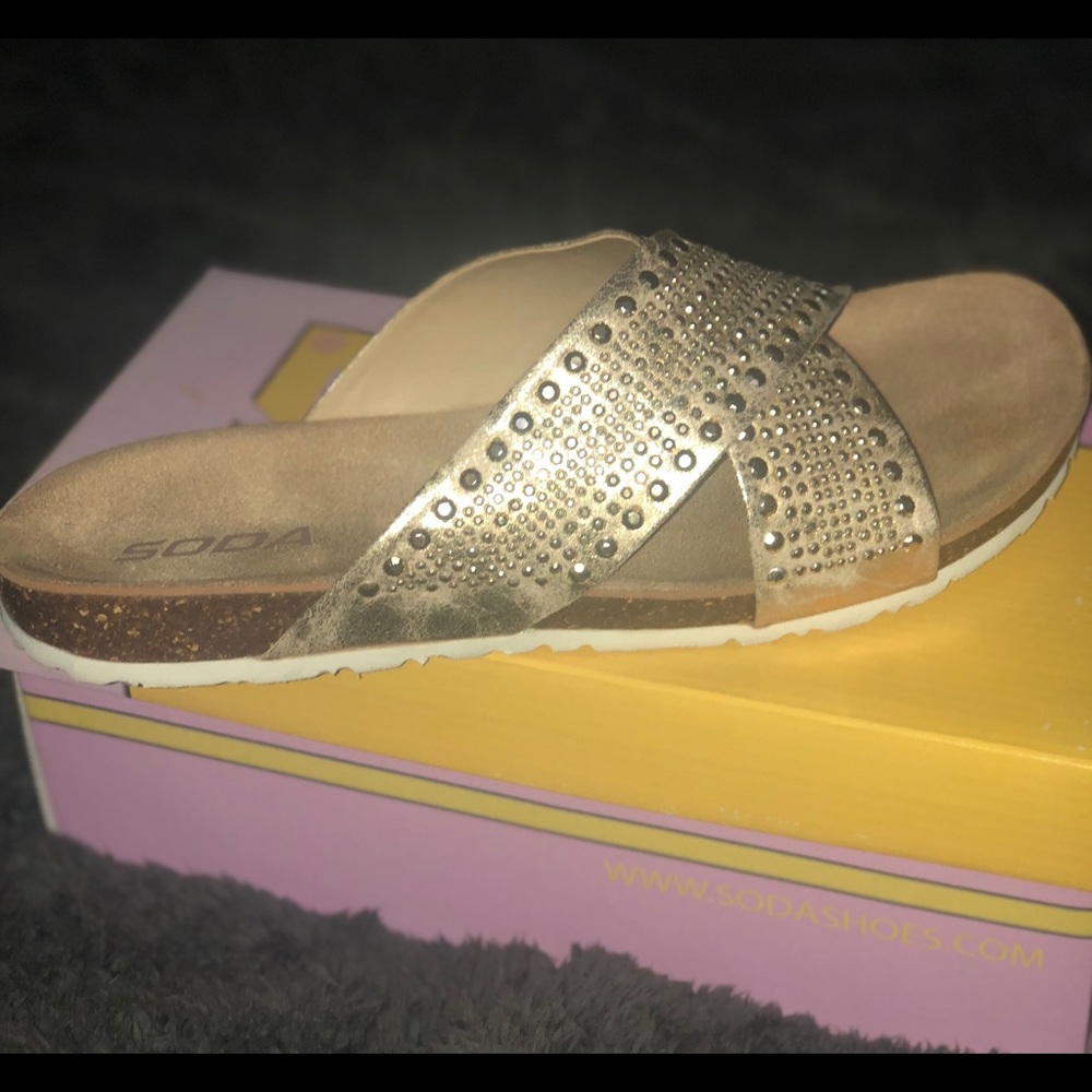 Slip on sandals